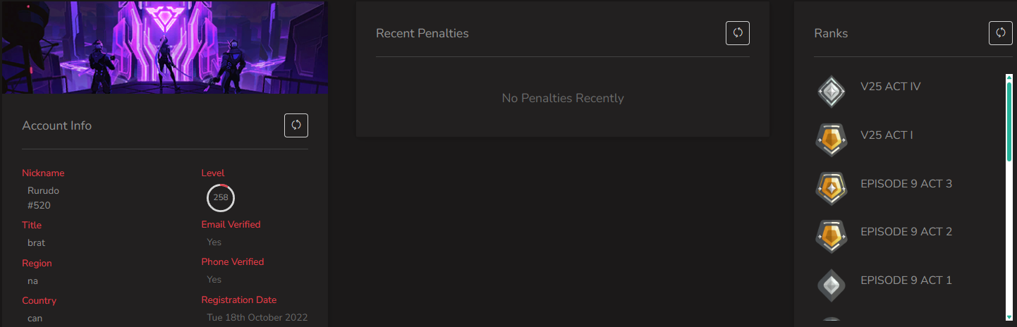 SOLD! #SG05057š„NA/FULL ACCESS & CHANGE EMAILš„VP SPENT 184190š„LEVEL 258š„SKINS 256 š„VCT LOCK & Ignite Collection & 23 ć24 champion & Exo bundles