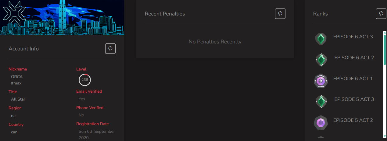 SOLD! #SG05139š„NA/FULL ACCESS & CHANGE EMAILš„VP SPENT 134005š„LEVEL 236š„SKINS 172š„ VCT LOCK & 21 & 22 champion bundles