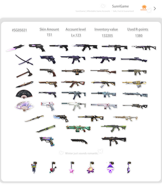 SOLD! #SG05021🔥NA/FULL ACCESS & CHANGE EMAIL🔥VP SPENT 132205 🔥LEVEL 123🔥SKINS 151🔥 Ignite Collection 24 champion & EXO bundle