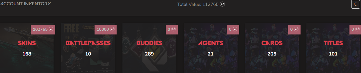 SOLD! #SG05041🔥NA/FULL ACCESS & CHANGE EMAIL🔥VP SPENT 123030🔥LEVEL 254🔥SKINS 183🔥 VCT LOCK & Ignite Collection & 22 champion & 5 Year Beta& NEW Bundle "SplashX" !!!
