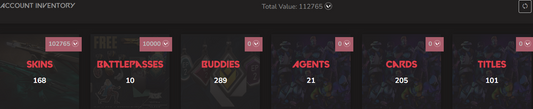 SOLD! #SG05041🔥NA/FULL ACCESS & CHANGE EMAIL🔥VP SPENT 123030🔥LEVEL 254🔥SKINS 183🔥 VCT LOCK & Ignite Collection & 22 champion & 5 Year Beta& NEW Bundle "SplashX" !!!