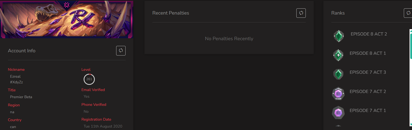 SOLD! #SG05059🔥NA/FULL ACCESS & CHANGE EMAIL🔥VP SPENT 108215 🔥LEVEL 261🔥SKINS 149🔥High Value Inventories 🔥 21 champion bundle & 6000VP