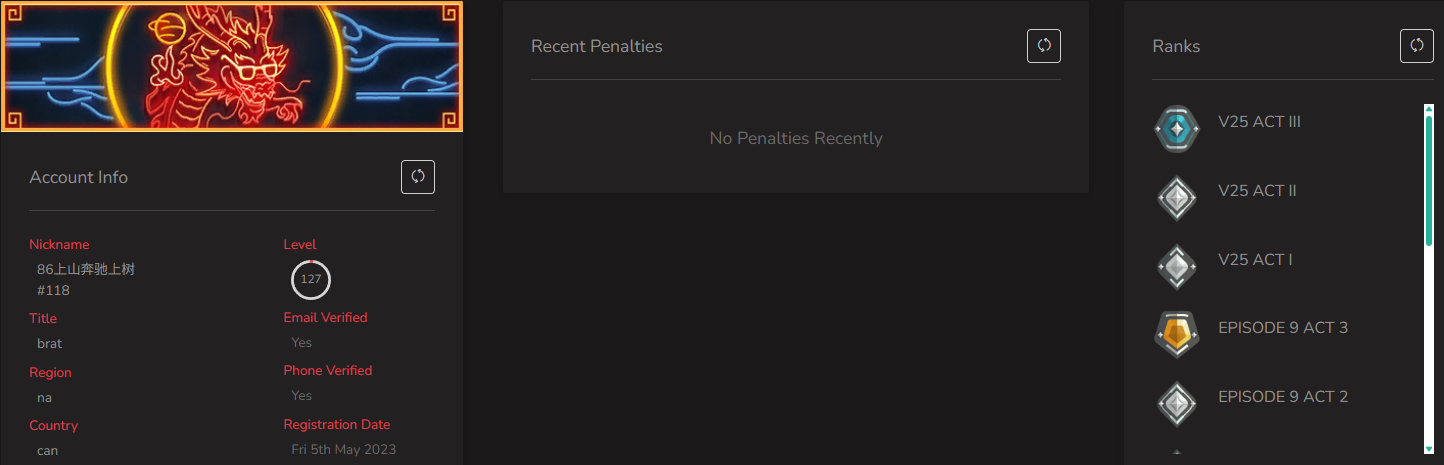 SOLD! #SG05066🔥NA/FULL ACCESS & CHANGE EMAIL🔥VP SPENT 111850🔥LEVEL 127🔥SKINS 142 🔥 Ignite Collection