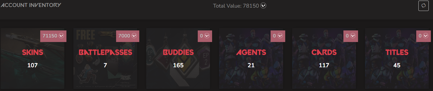 SOLD! #SG05075🔥NA/FULL ACCESS & CHANGE EMAIL🔥VP SPENT 78150🔥LEVEL 128🔥SKINS 107 🔥23 & 24 champion bundles