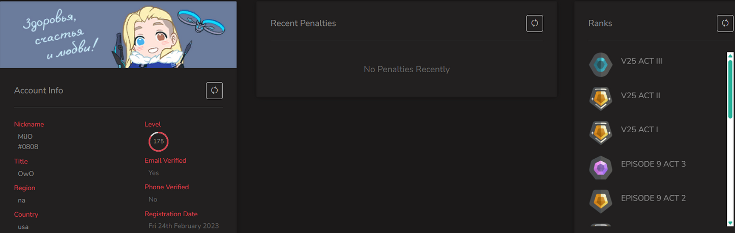 SOLD! #SG05080🔥NA/FULL ACCESS & CHANGE EMAIL🔥VP SPENT 107100🔥LEVEL 175🔥SKINS 160🔥VCT LOCK &amp; 23 champion bundle