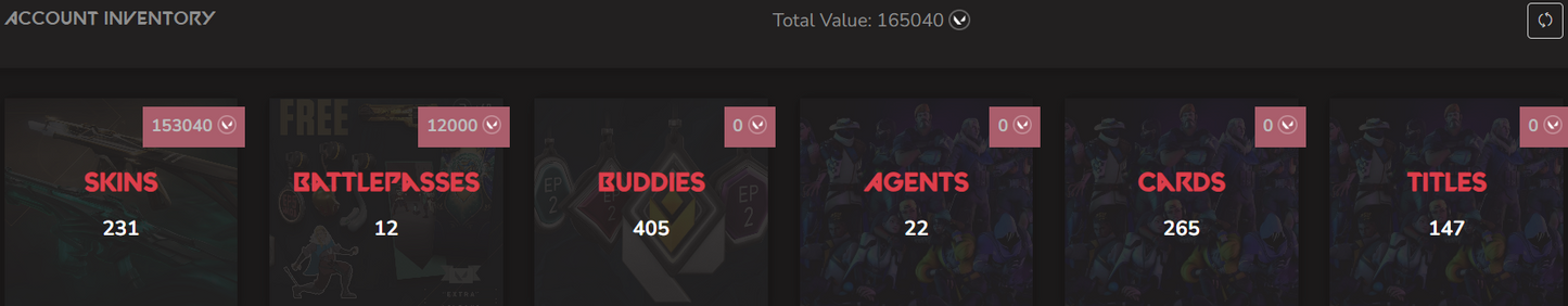 SOLD! #SG05081🔥NA/FULL ACCESS & CHANGE EMAIL🔥VP SPENT 165040🔥LEVEL 338🔥SKINS 231🔥VCT Lock & Ignite Collection & 23 champion bundles