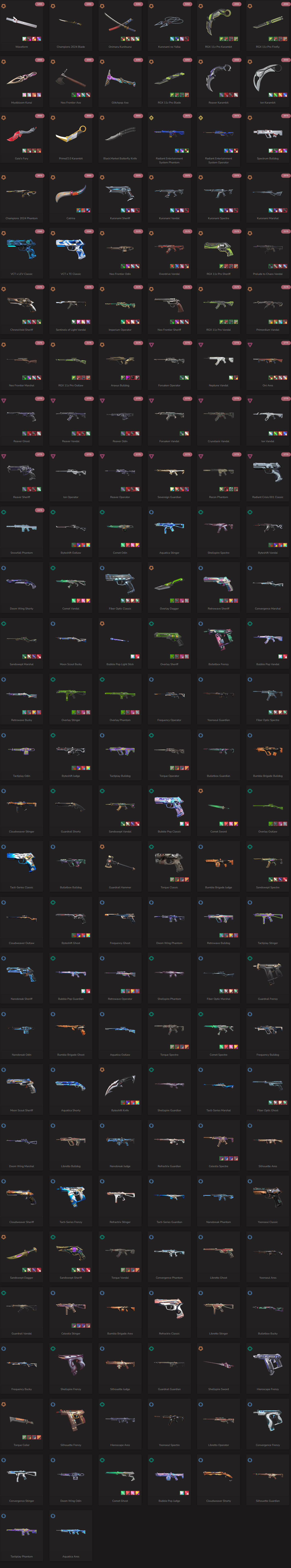 SOLD! #SG05101🔥NA/FULL ACCESS & CHANGE EMAIL🔥VP SPENT 160055🔥LEVEL 153🔥SKINS 164🔥Kuronami & 24 champion bundle