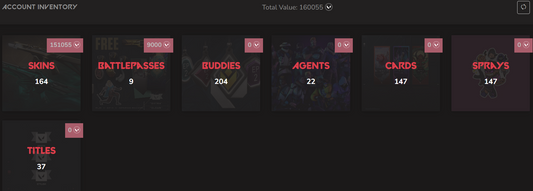 SOLD! #SG05101🔥NA/FULL ACCESS & CHANGE EMAIL🔥VP SPENT 160055🔥LEVEL 153🔥SKINS 164🔥Kuronami & 24 champion bundle
