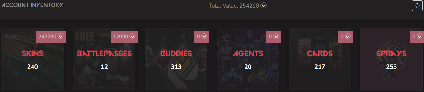 SOLD! #SG05128🔥NA/FULL ACCESS & CHANGE EMAIL🔥VP SPENT 254290🔥LEVEL 192🔥SKINS 240🔥 Ignite Collection & VCT LOCK & 22 & 23 & 24 champion bundles