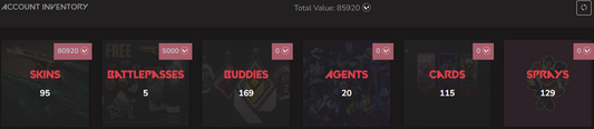 SOLD! #SG05131🔥NA/FULL ACCESS & CHANGE EMAIL🔥VP SPENT 85920🔥LEVEL 95🔥SKINS 160🔥22 & 23 & 24 champion bundles