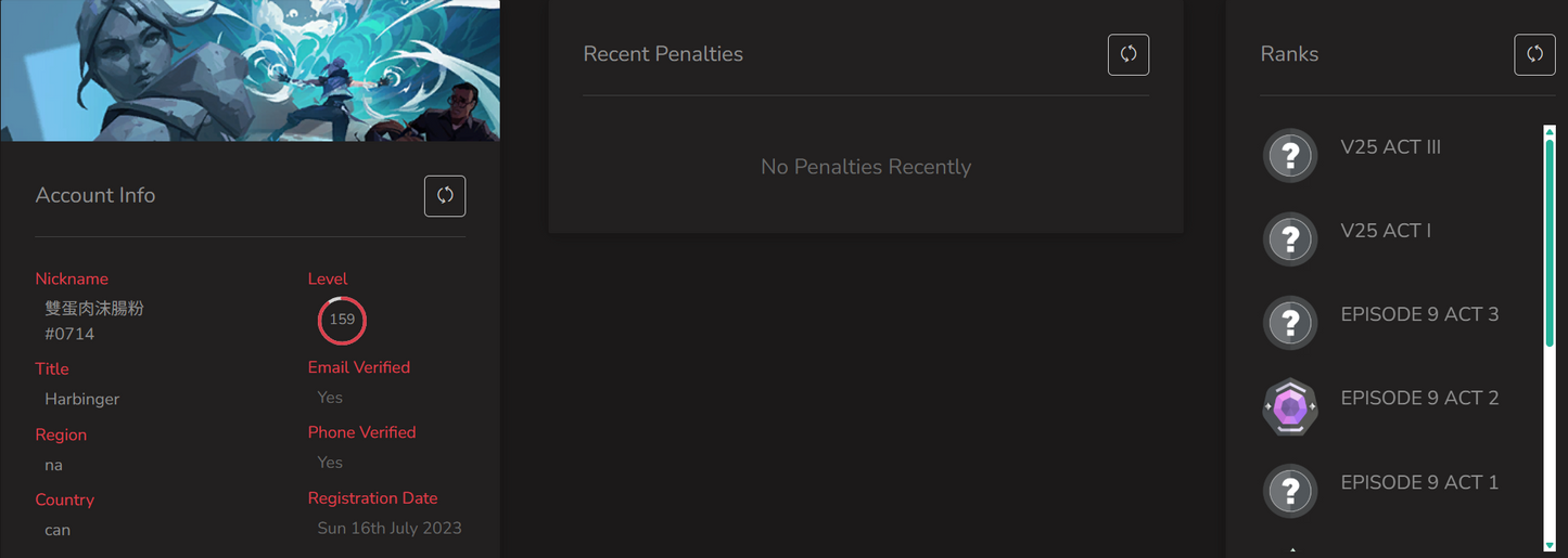 #SG05223🔥NA/FULL ACCESS & CHANGE EMAIL🔥VP SPENT 146815🔥LEVEL 159 🔥SKINS 159 🔥Ignite Collection & 23 champion bundle
