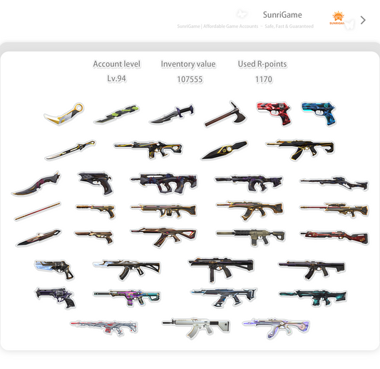 SOLD！ 🔥NA/FULL ACCESS & CHANGE EMAIL🔥VP SPENT 10755🔥LEVEL 94🔥SKINS 127🔥 23 24champion bundle